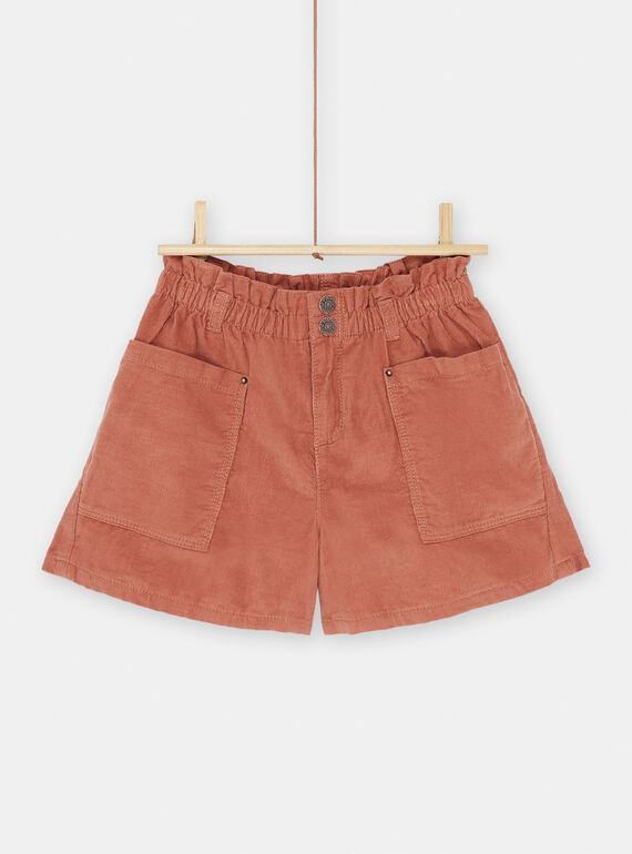 Terracotta shorts SACOUSHORT / 23W901L1SHOE415