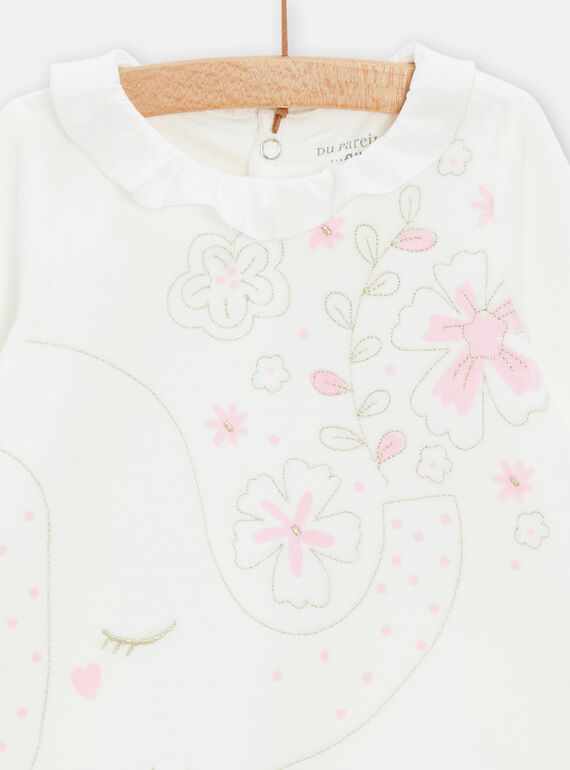 Off white BABYGROW TEFIGREPHAN / 24SH1345GRE001