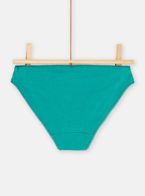 5 purple and white knickers with fancy pattern SEFALOTSEM3 / 23WH1172D5LH708