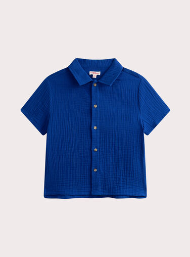 Blue SHIRT WOBOSHIRT / 25S902R1CHMC238