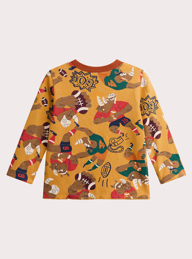 Reversible T-shirt for boys  VOKOTEE1 / 24W90233TMLB118