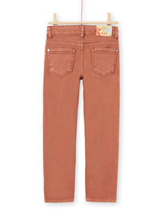 Boy's light brown pants MOPAPAN / 21W902H1PANI802