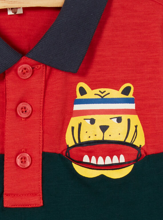 Red POLO SHIRT KOBRIPOL / 20W902F1D57502