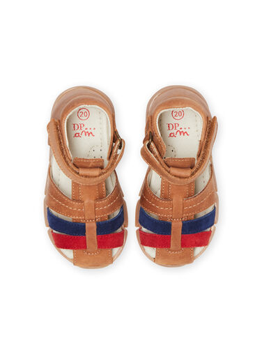 Baby Boy Camel Sandals NUSANDBRUNO / 22KK3847D0E804