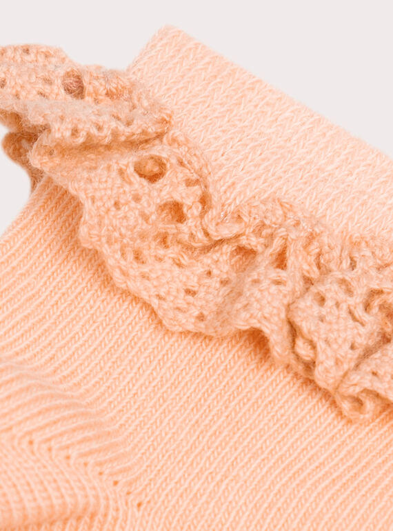 Peach SOCKS WYIJOSOQ11 / 25SI09M4SOQ413