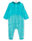 Long sleeve romper with feet PEGAGREDINO / 22WH1432GRE060