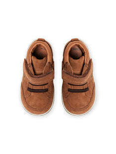 Baby boy camel suede sneakers MUBASIMA / 21XK3871D3F804