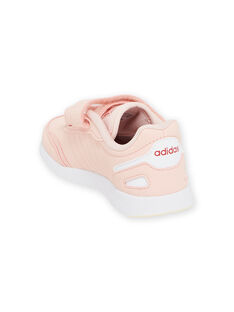 Pink ADIDAS sneakers with white details child girl MAH01738 / 21XK3542D35321
