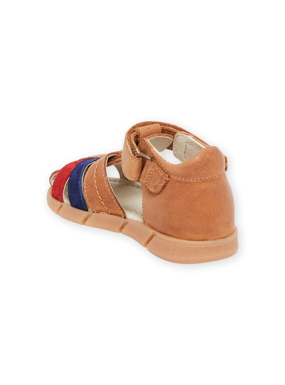 Baby Boy Camel Sandals NUSANDBRUNO / 22KK3847D0E804