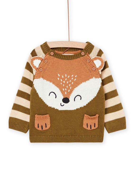 Animal animation knit sweater PUPRAPUL2 / 22WG10S2PULG608