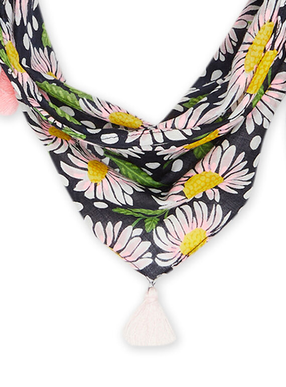 Black scarf child girl NYASOFOUL1 / 22SI01Q1FOUC243