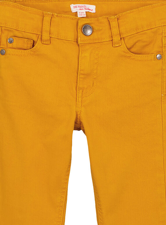 Yellow Pants GOJOPATWI2 / 19W90248D2B107