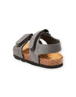 baby boy grey sandals LBGNUGRIS / 21KK3855D0E940