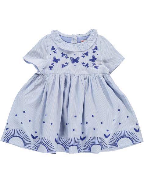 Baby girls' short-sleeved dress CIKLEROB1 / 18SG09D3ROB099