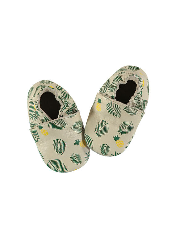Baby boys? leather slippers. FNGANANAS / 19SK3839D3S001