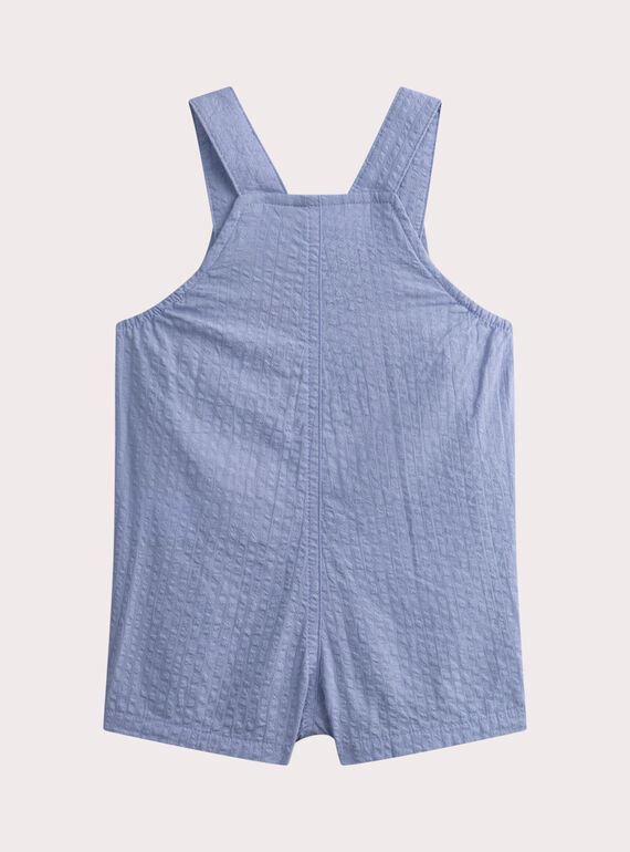 Blue SHORT DUNGAREES WUTASAC1 / 25SG10U2SACC208