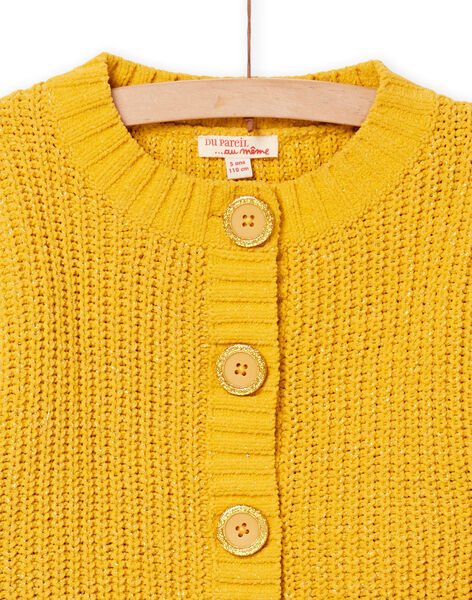 Child girl topaz knitted cardigan NAJOCAR1 / 22S90161CARB118