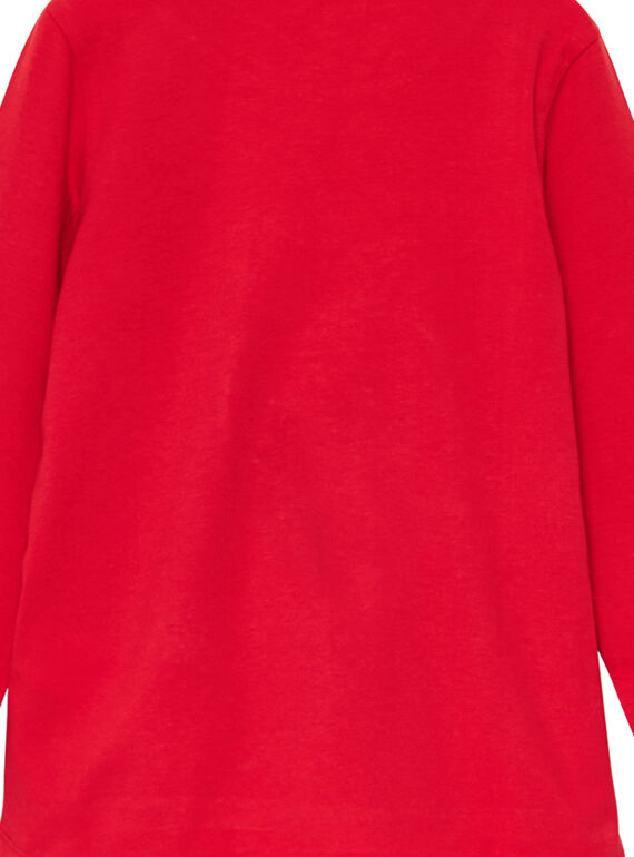 Red Longsleeve T-SHIRT JAJOTEE5 / 20S90141D32050