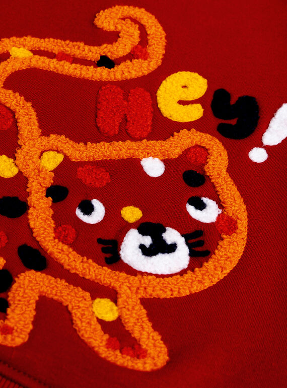 Red SWEAT SHIRT VUKOSWE / 24WG1031SWEF508