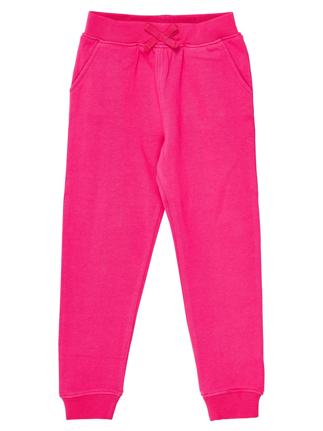 red jogging pants