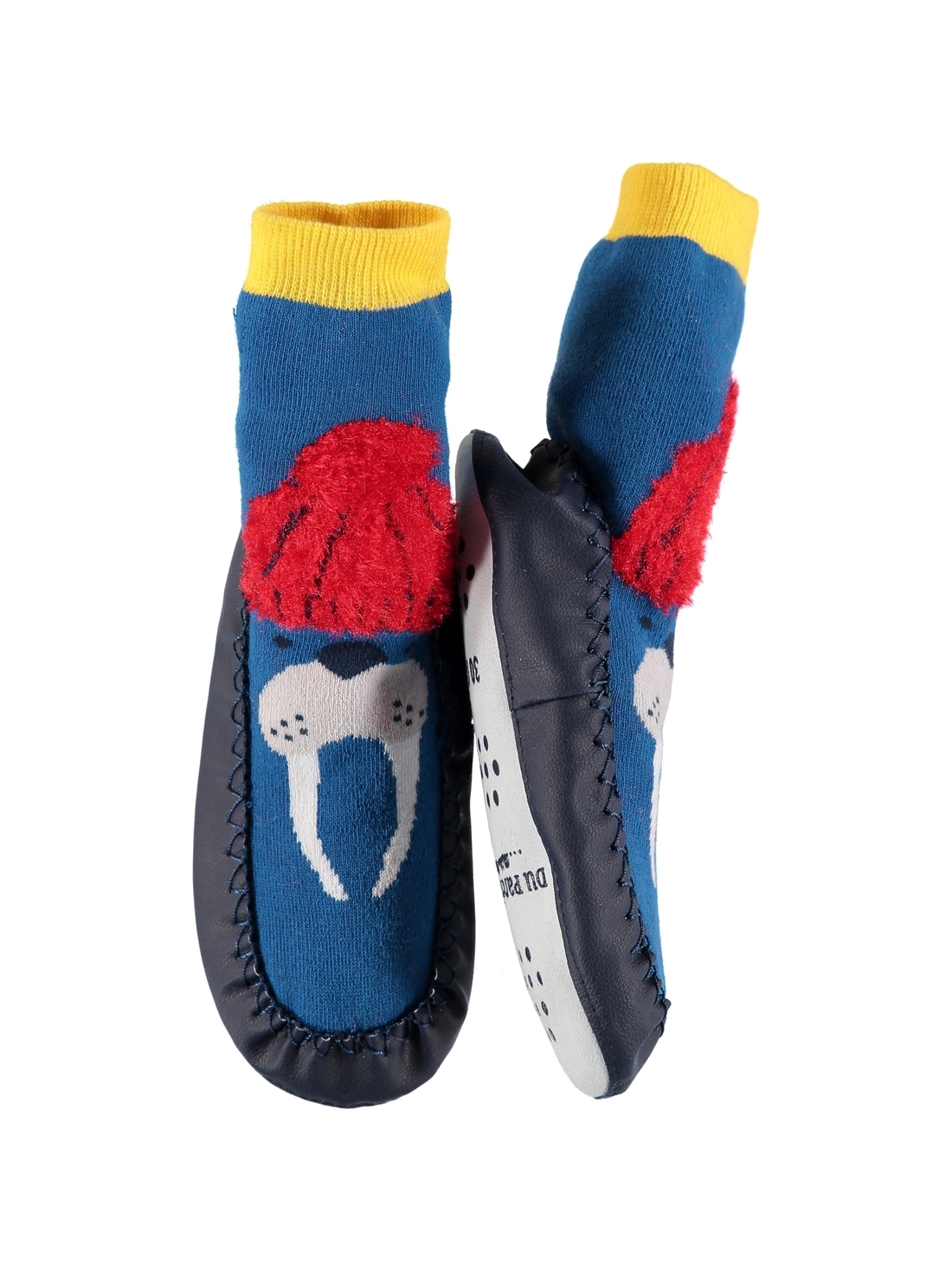 Boys' slipper socks for children for future mother (Matière principale