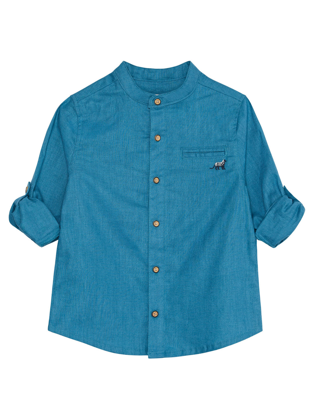 electric blue shirt men's
